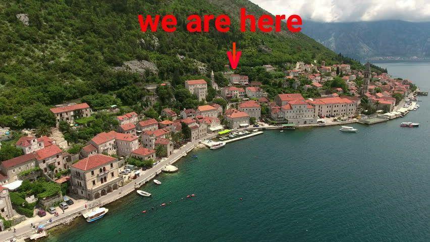 Bella Vista Zmukic Apartment Perast Bagian luar foto
